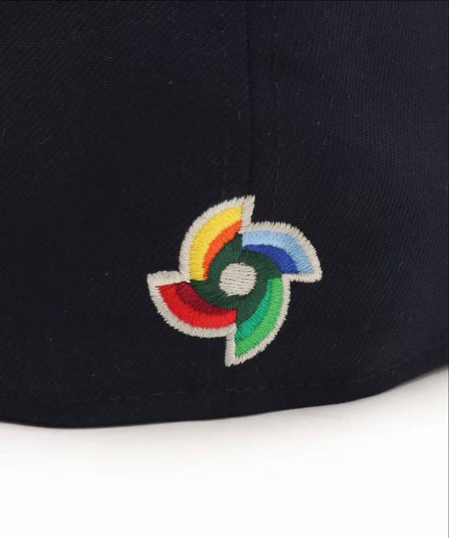 応援グッズ NEW ERA x atmos 59Fifty WBC J Logo 7 3/4