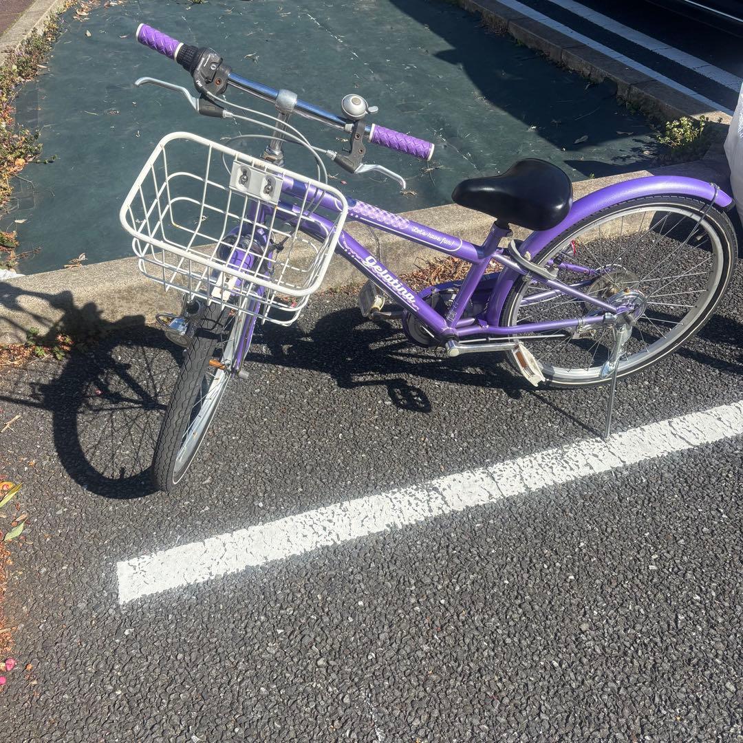 直接の引き渡しのみ　24インチキッズ自転車