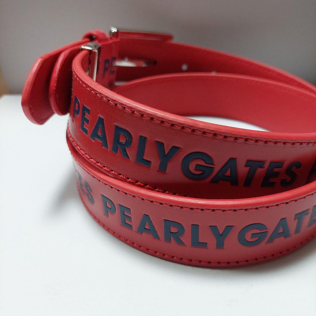PEARLY GATES ロゴ入りベルト 2本セットです。