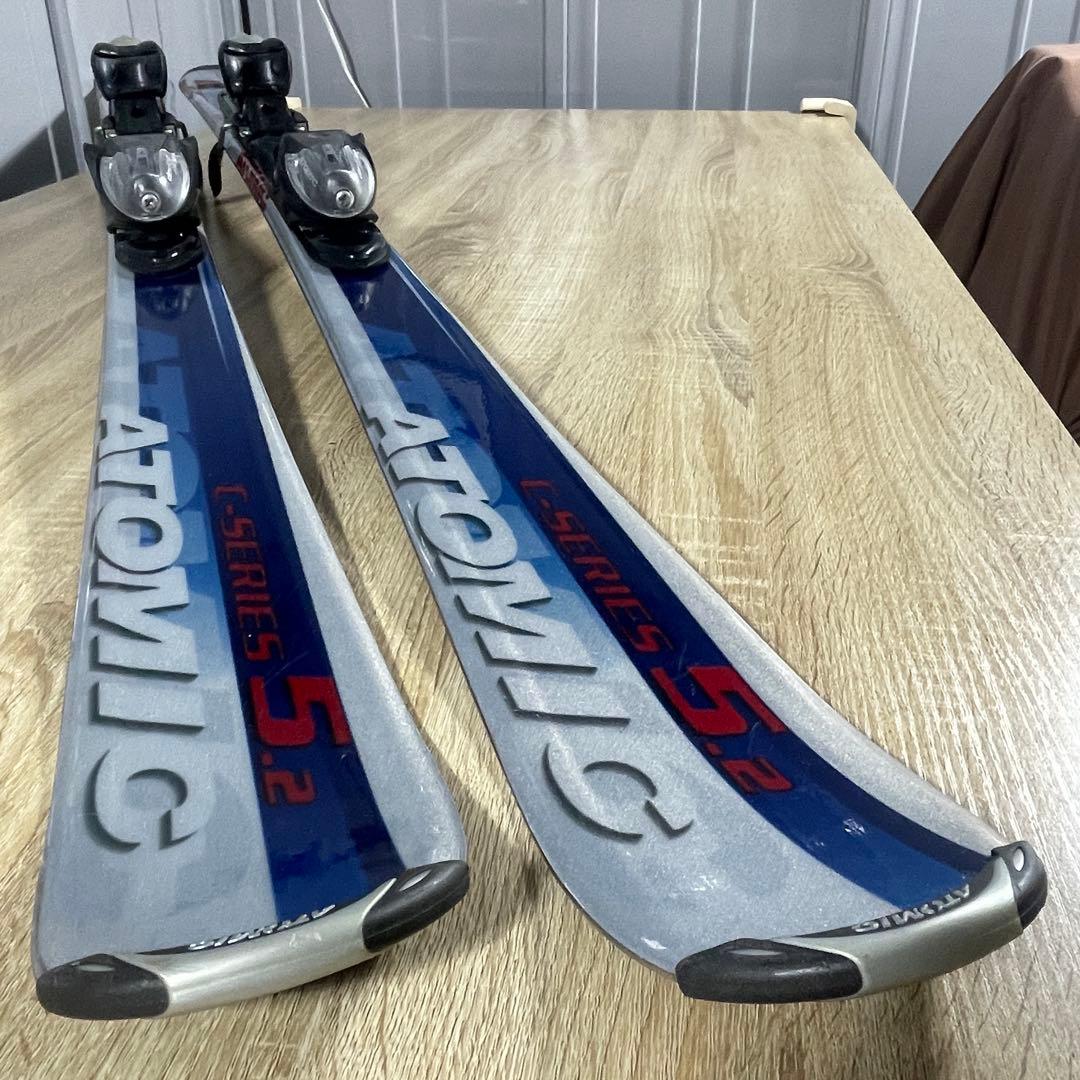 ATOMIC148cm SALOMON23/23.5ストック105cmセット