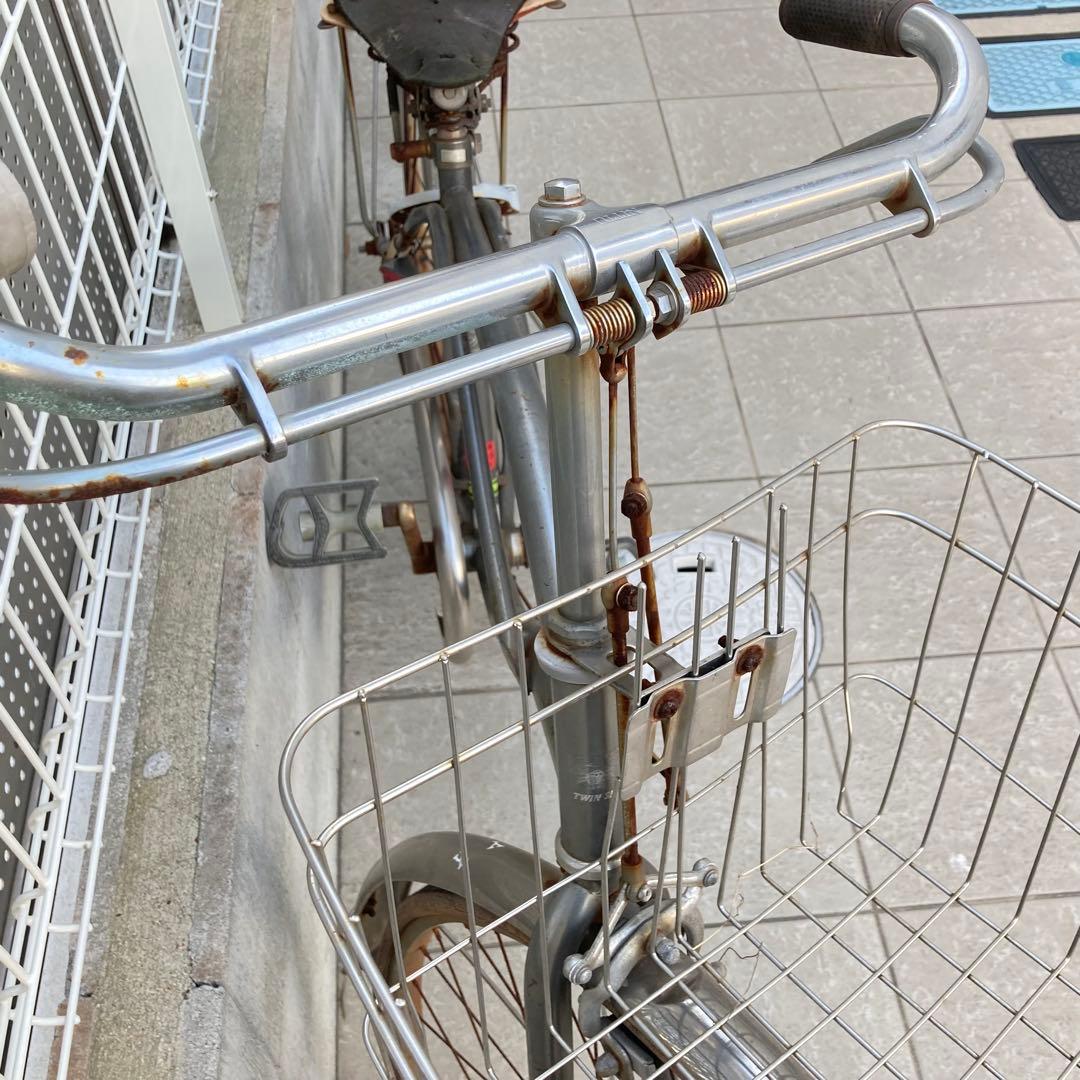 超希少 レトロ 日本製 自転車 MADE IN JAPAN ロッドブレーキ