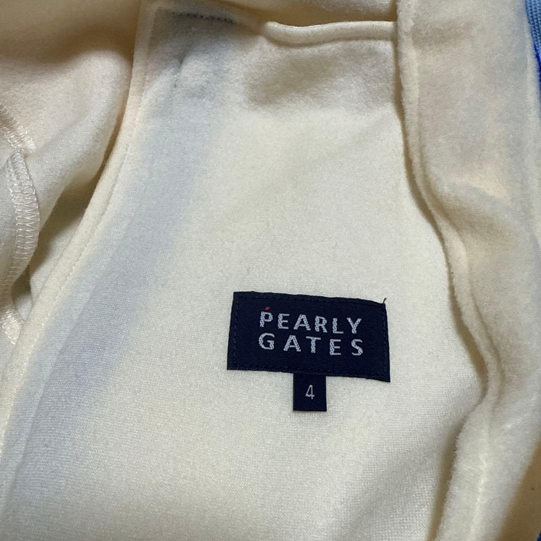 ★お洒落なPEARLY GATES ★フルジップジャケット クリーム色　サイズ4