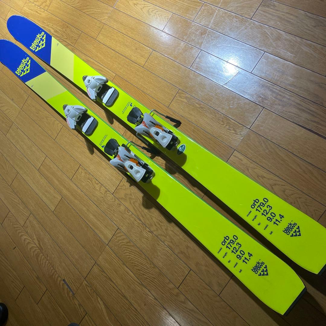 【値下げ】BLACKCROWS ORB179cm&サロモンSTH12 セット