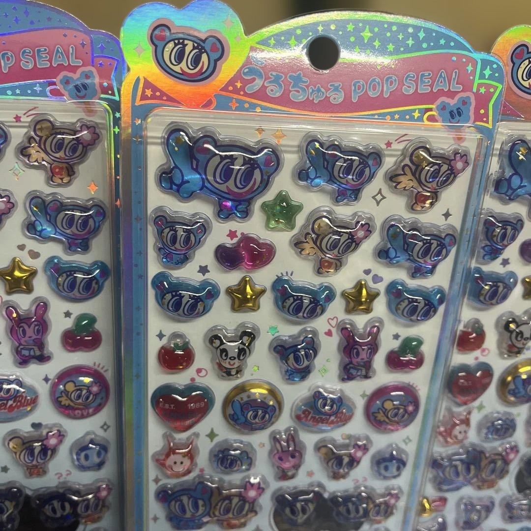 【新品】ANGELBLUE ナカムラくん＊うるちゅるシール×10枚 まとめ売り