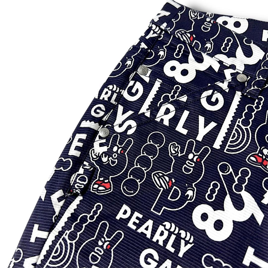 00 31,900円 パーリーゲイツ どうしちゃったPGプリントストレッチパンツ
