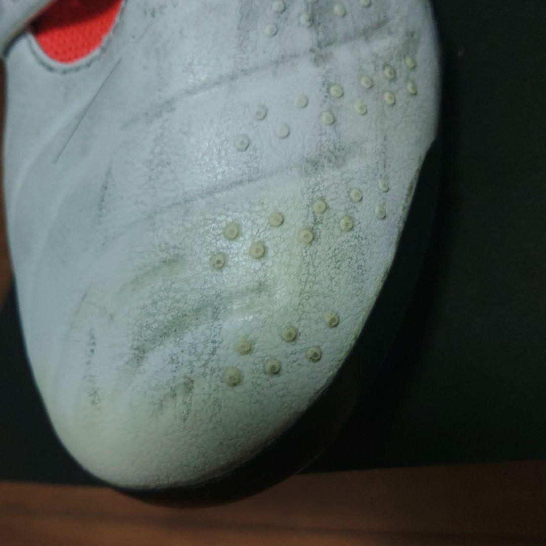 Nike Tiempo サッカーシューズ ホワイト/オレンジ