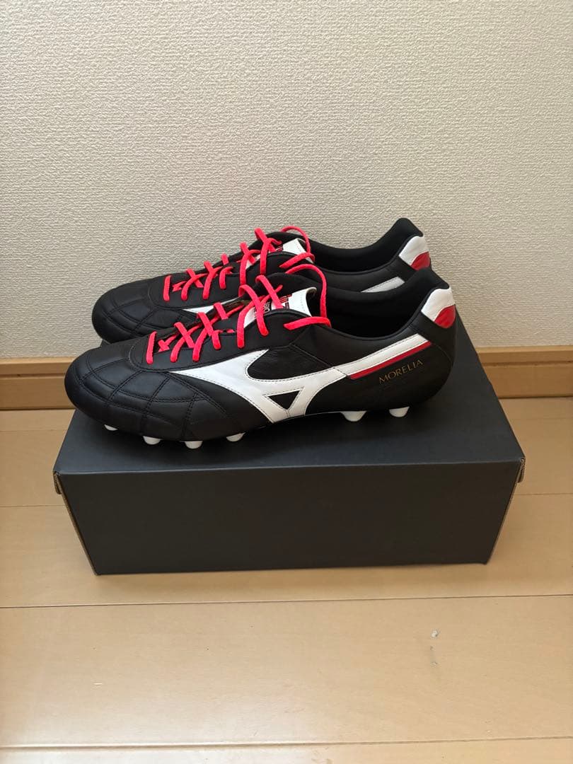 限定 モレリア2 ジャパン 黒 クロスステッチ 27.5cm 新品 フルセット