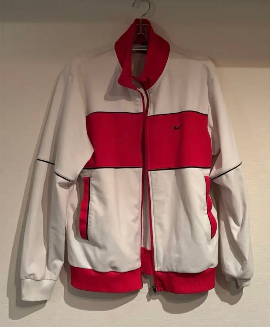 Nike ジャージジャケット ホワイト/レッド