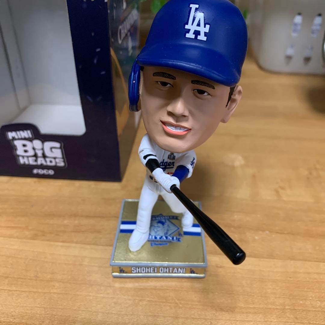大谷翔平 ボブルヘッド ドジャース 4.5インチ ワールドシリーズ チャンピオン