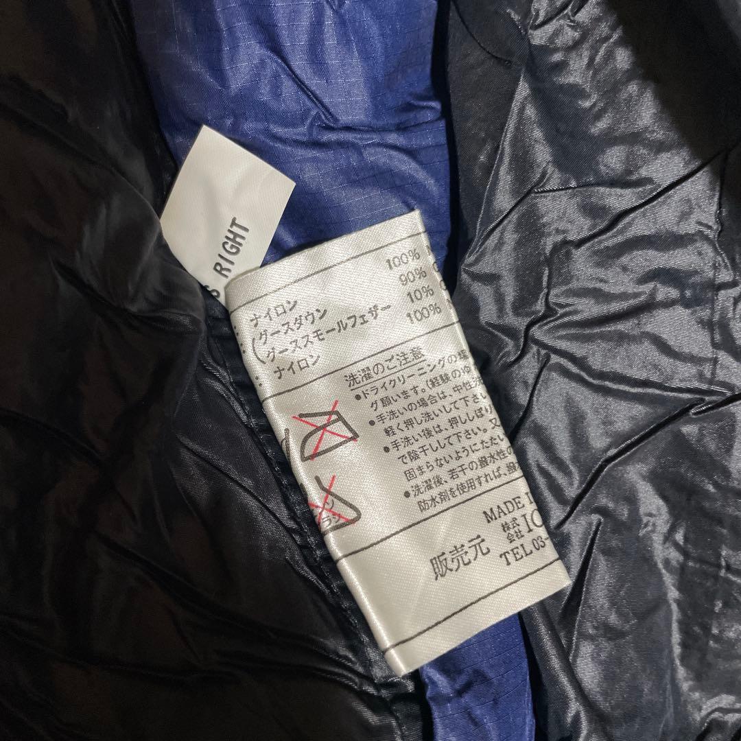 PAINE P390S 右ジッパー ダウンシュラフ 寝袋 90%グースダウン