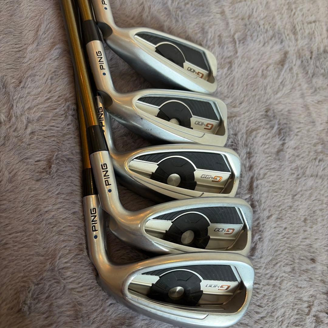 PING G400 純正カーボンS アイアンセット