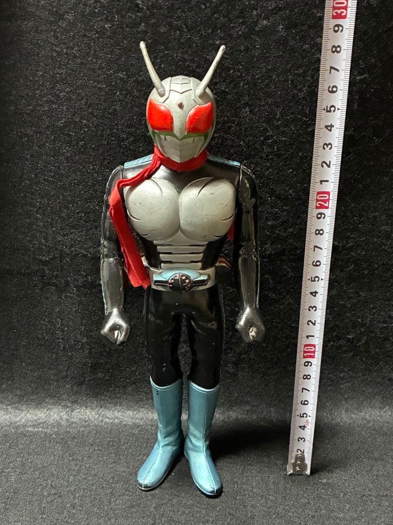 ポピー　当時物　仮面ライダー　スーパー1 ソフビ
