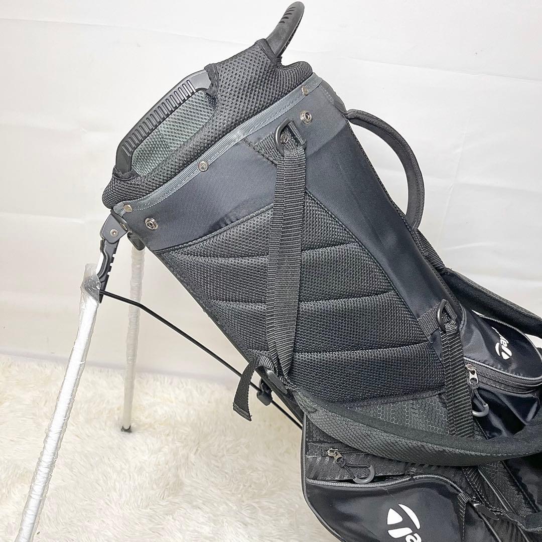 【良品】TaylorMade テーラーメイド　スタンド式 キャディバッグ