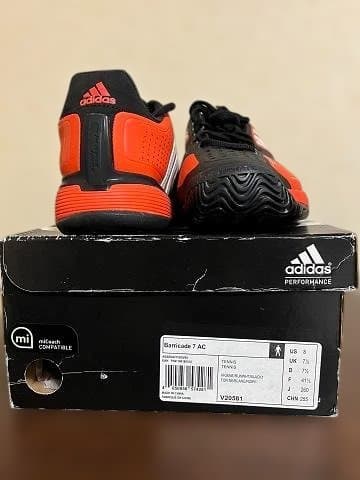 adidas Barricade 7 テニスシューズ 26cm
