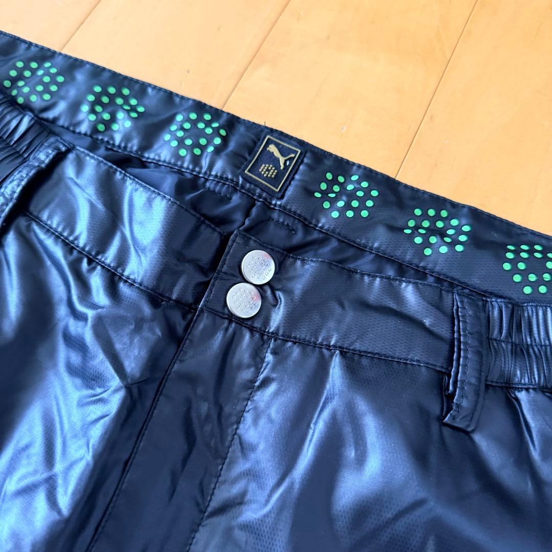 プーマ PUMA ゴルフウェア 上下セット ウィンドブレーカー ピステ 黒