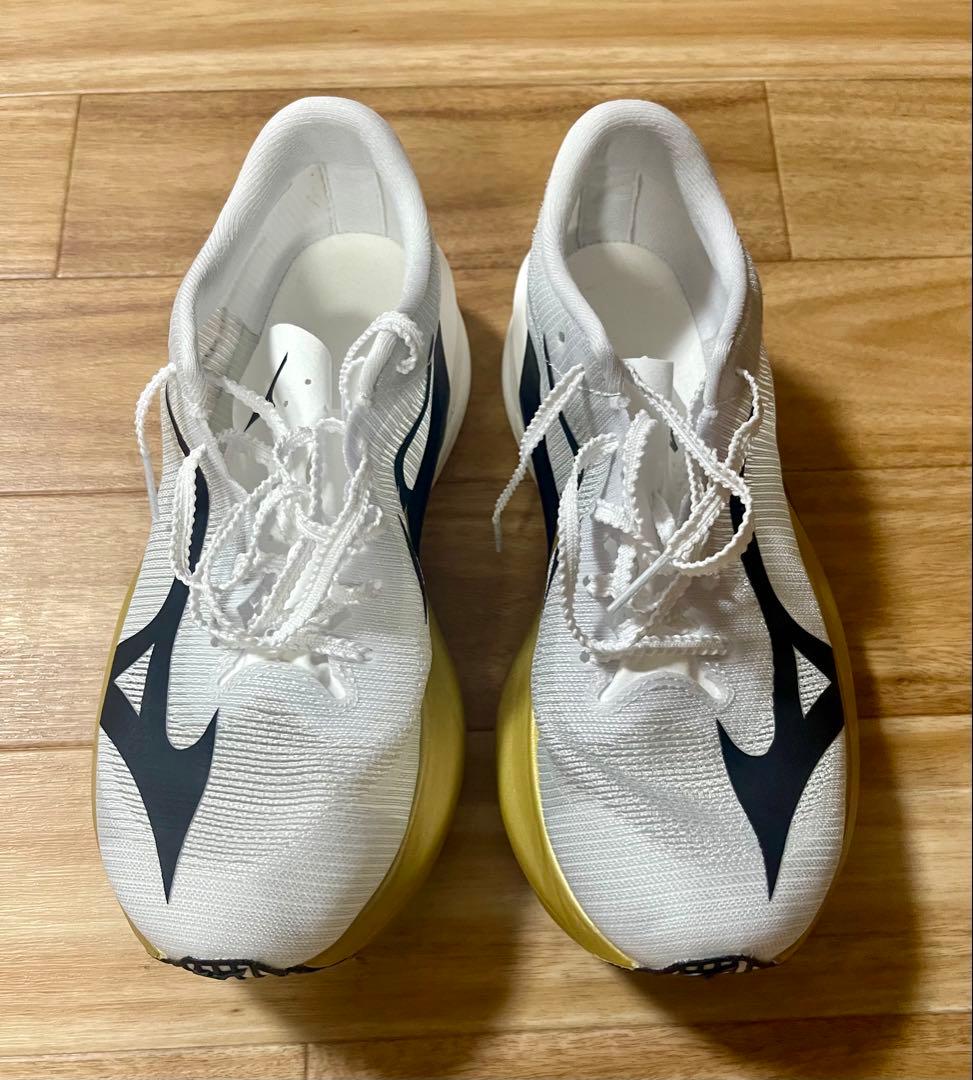 ミズノ HYPERWARP PURE 25.5cm 希少サイズ 美品
