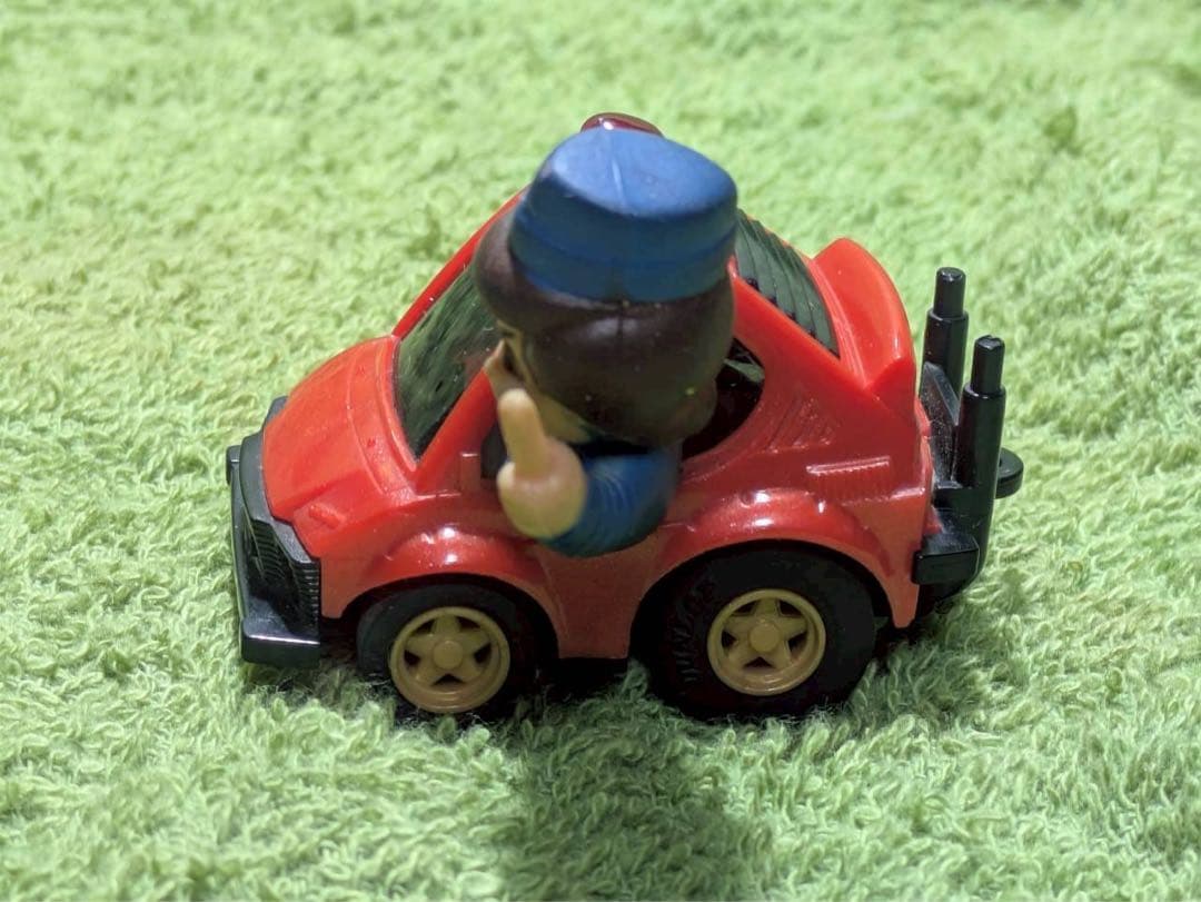 タカラ　はこのりチョロQ　NoB-1　セルボ CXG 赤　箱乗り　パトカー
