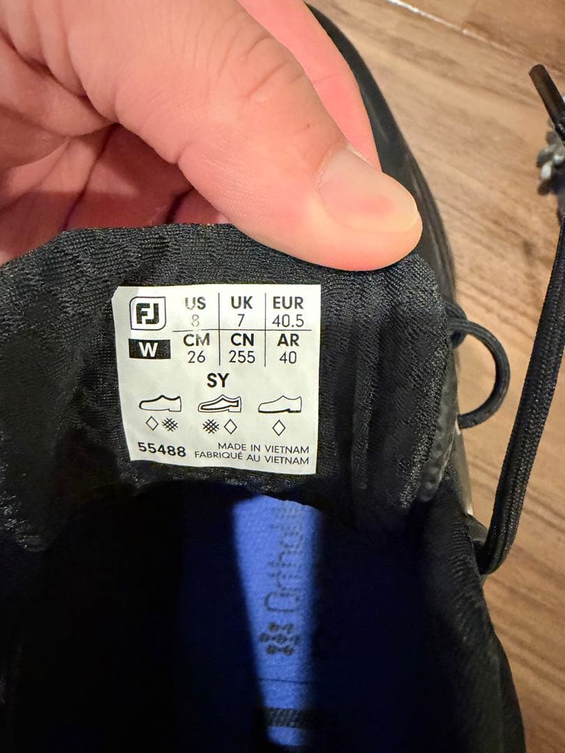 フットジョイ　ゴルフジュース　ハイカット　ハイパーフレックス26㎝　極美品