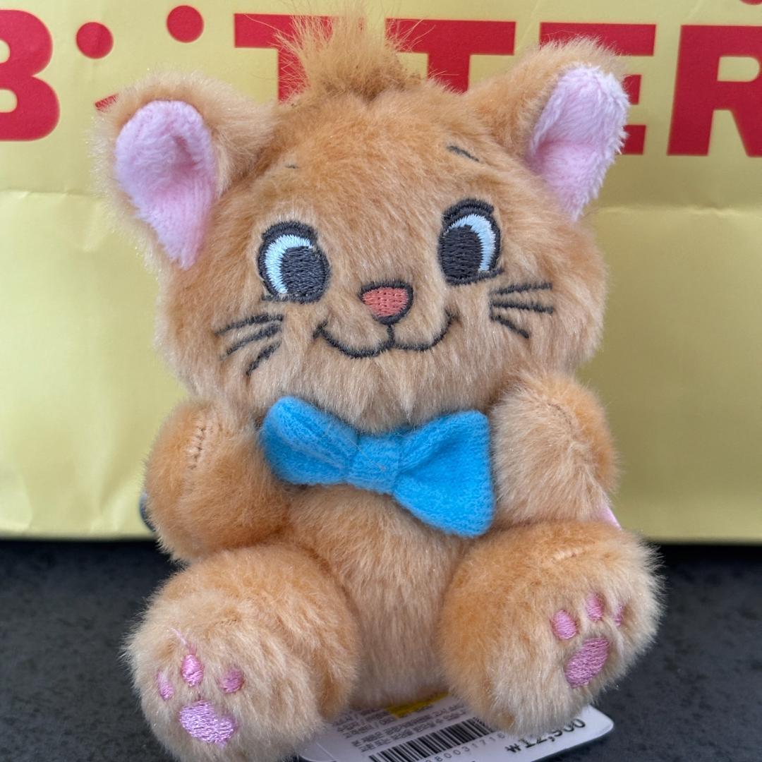 【韓国限定】BUTTER おしゃれキャット マリー ぬいぐるみキーリング 3点