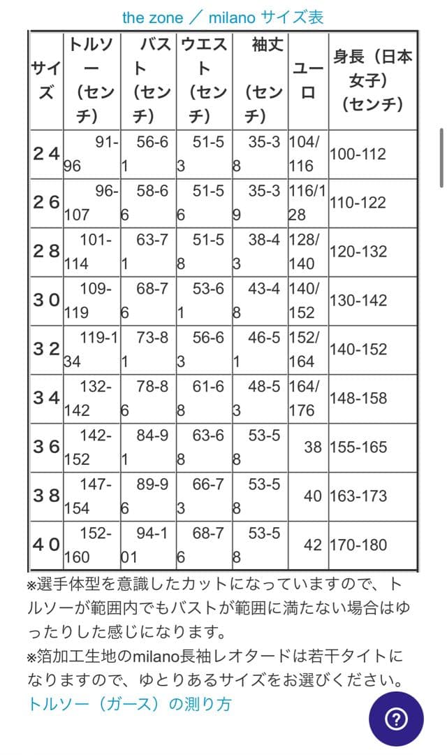 ゾーン レオタード