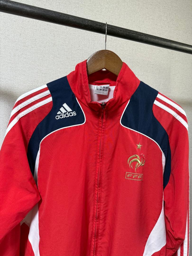 adidas フランス代表ジャージ 上下 L size
