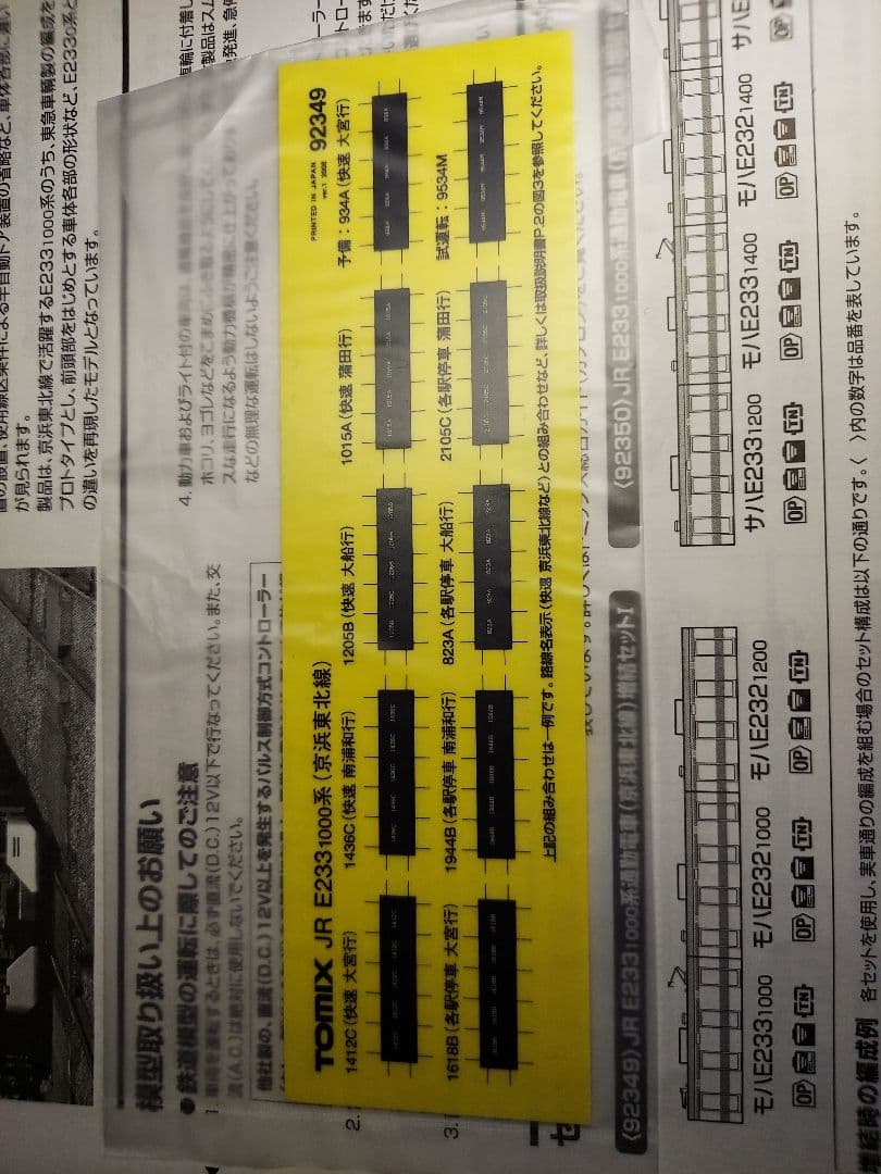 TOMIX E233系 京浜東北線 10両フルセット