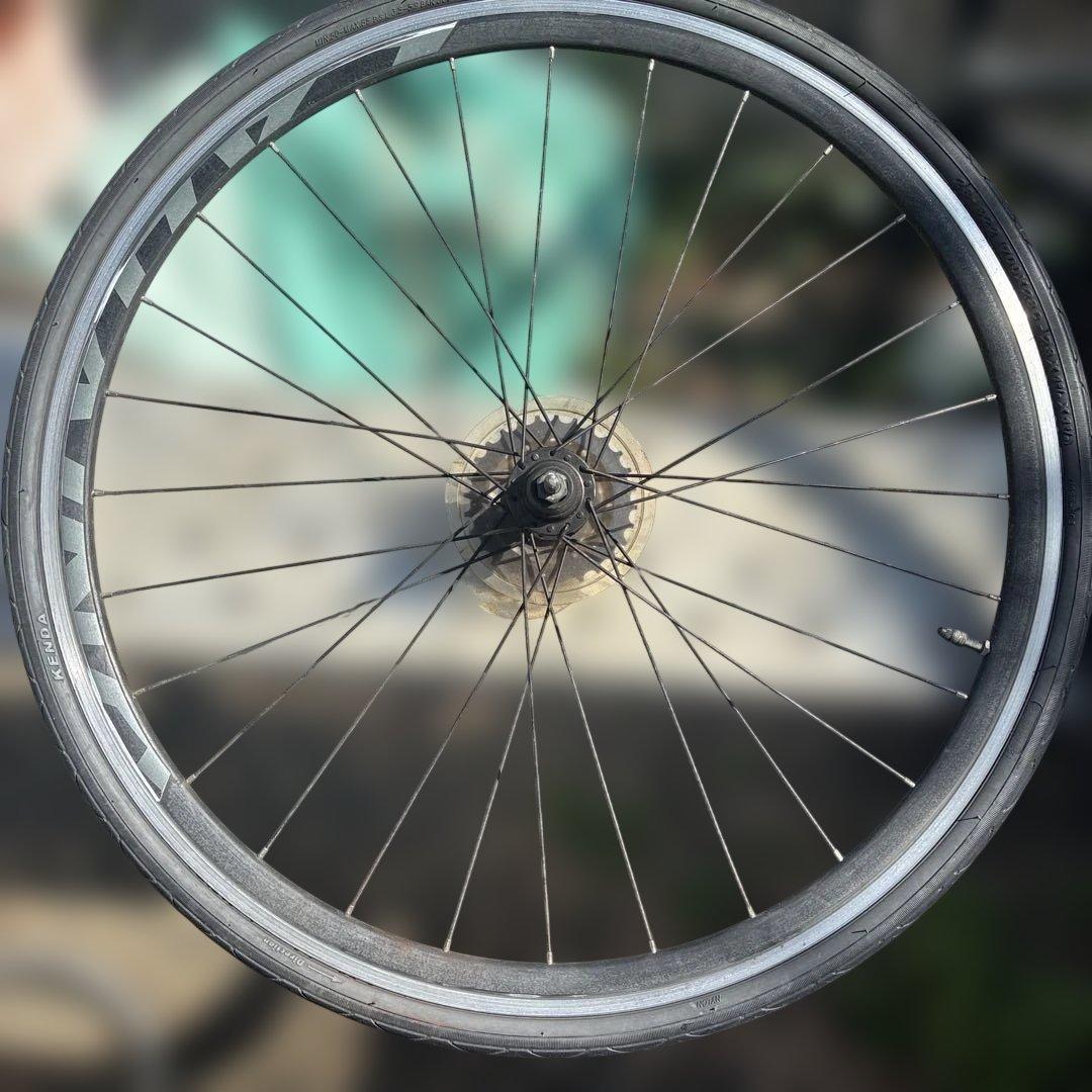SHIMAO28-622KENDA 自転車ホイール付きタイヤ前後
