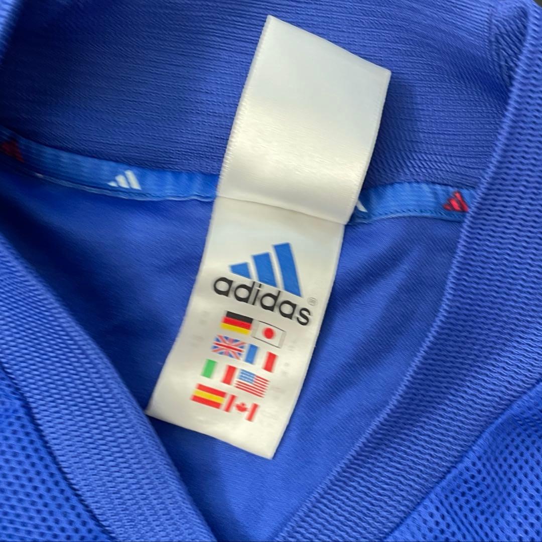 【正規品】ジダン 10番 フランス代表 adidas製 シャツ 2002年W杯O