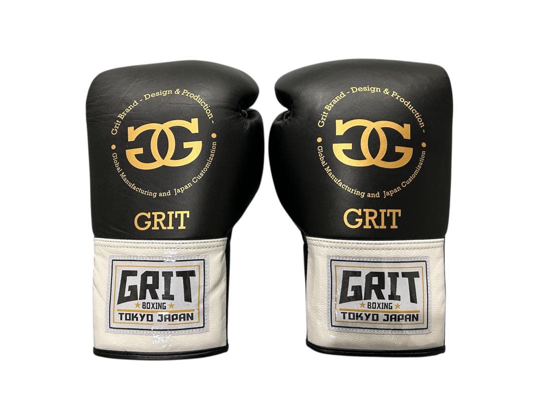 GRIT ボクシンググローブ　TOKYO JAPAN 紐式 本革製　12oz
