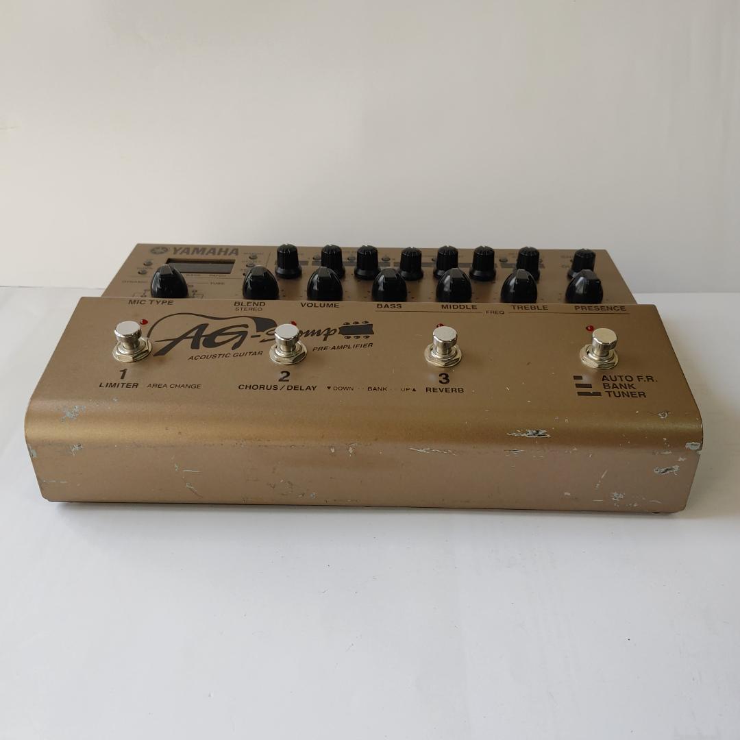 【希少】YAMAHA AG-Stomp エレアコ用プリアンプ 生産終了品