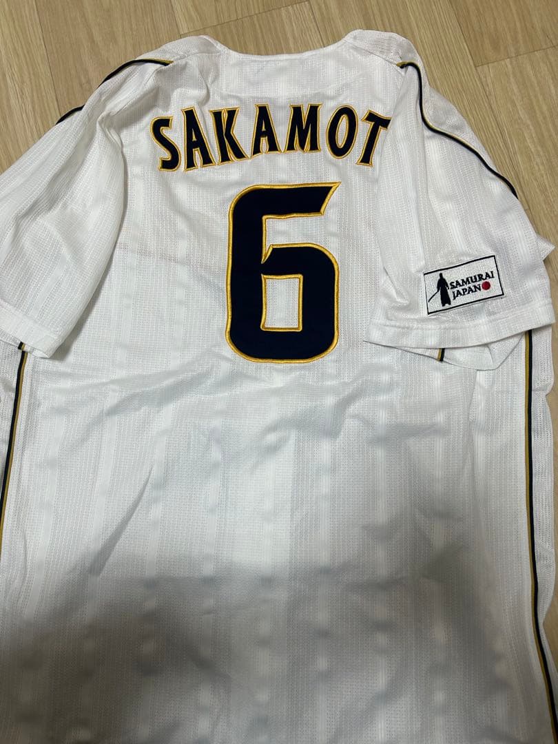 野球日本代表 侍ジャパン 坂本勇人選手 2013 WBC ユニフォーム　刺繍