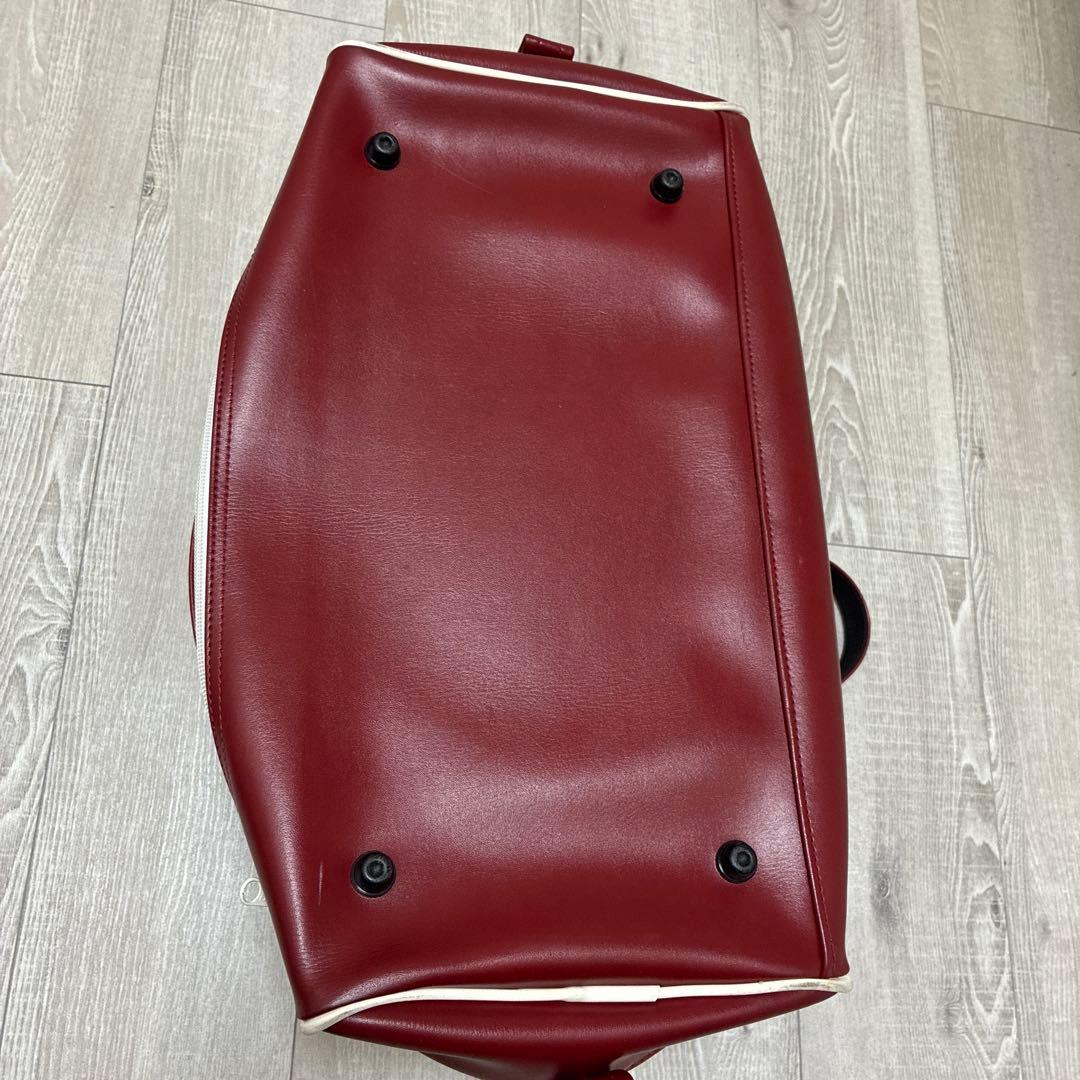 フットサル　サッカー　バーガンディ ダッフルバッグ【値下げ可能】