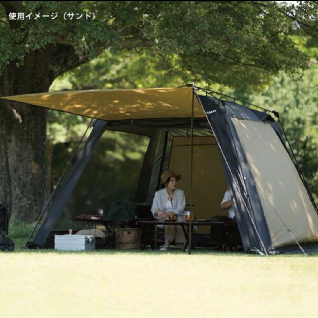 クイックキャンプ　ワンタッチスクリーンタープ　QuickCamp