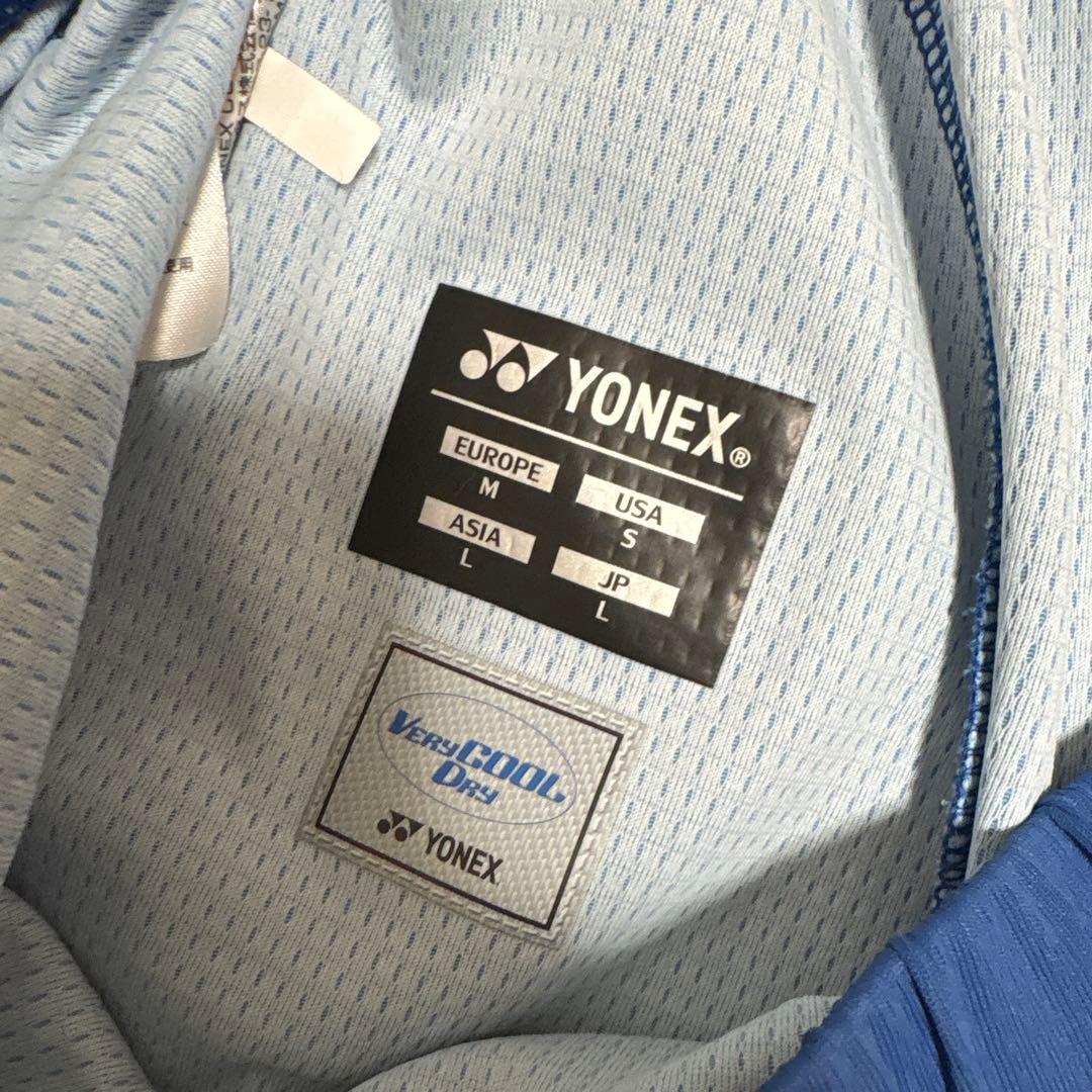 YONEX バドミントンショーツ Lサイズ ブルー