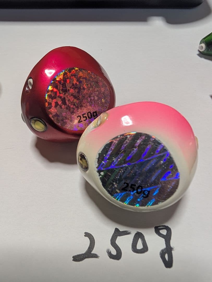 中古 ダイワ シマノ ジャッカルタイラバヘッドセット 200g~300g 鉛