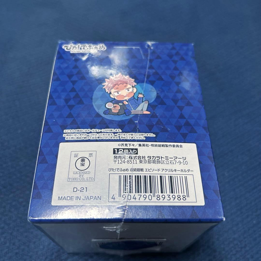 ぴた！でふぉめ 呪術廻戦 エピソード アクリルキーホルダー (12個セット)