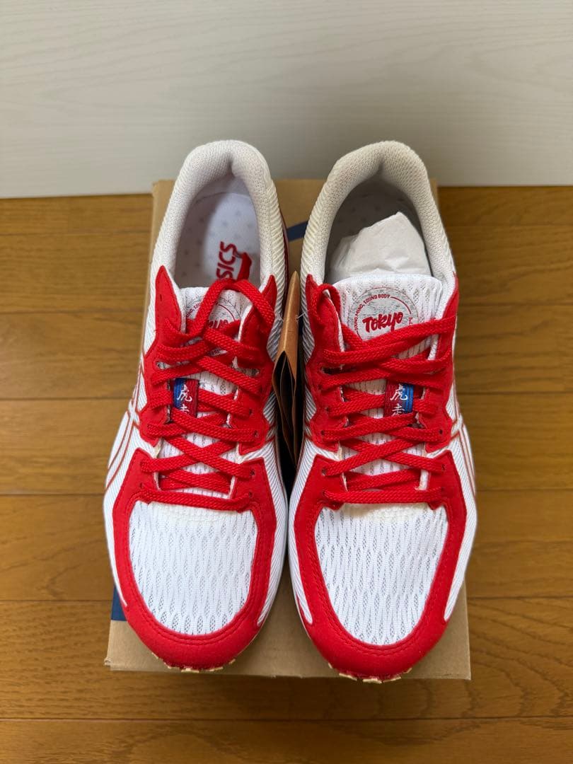 asics Tokyo スパイクシューズ 赤白　24.5cm