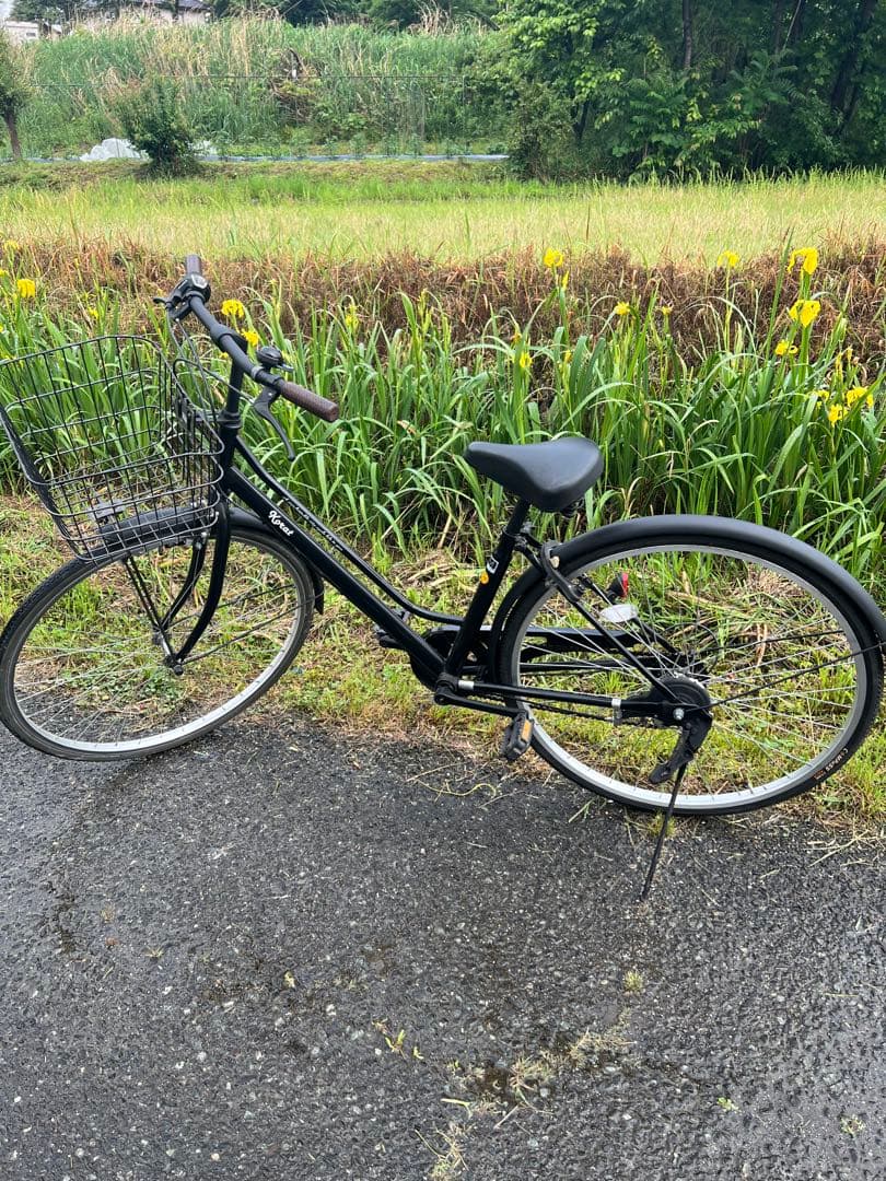 発送不可名古屋市内お届け無料27インチ外装7段変速シティサイクルママチャリ