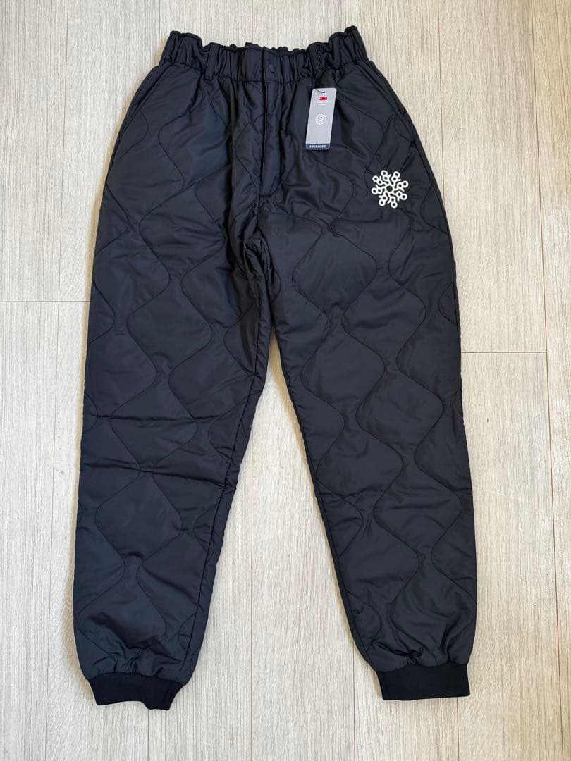 8G SHOOT QUILTING PANTS -BLACK- 新品