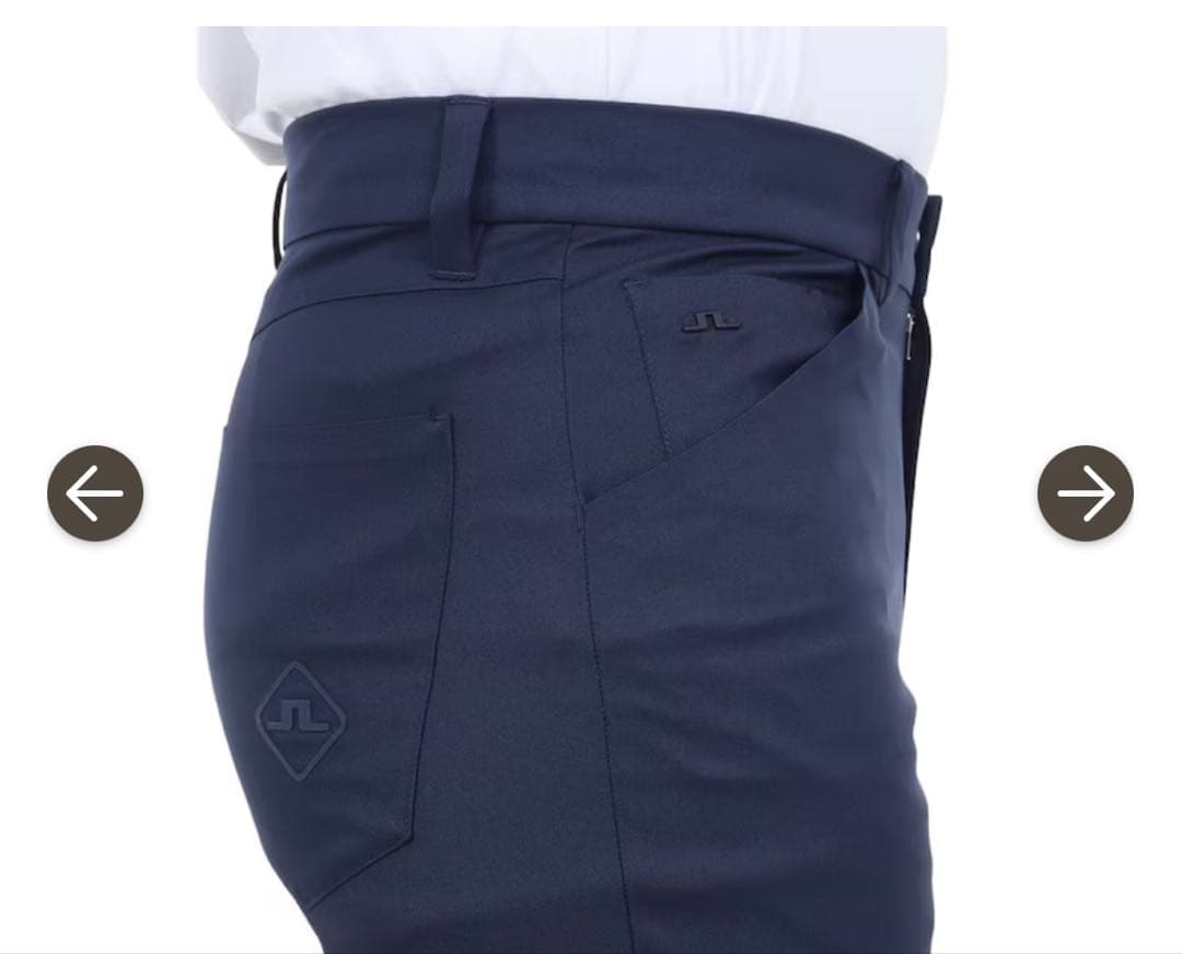 J.LINDEBERG吸汗 速乾 ソフトツイルパンツ 31インチ86cm 新品