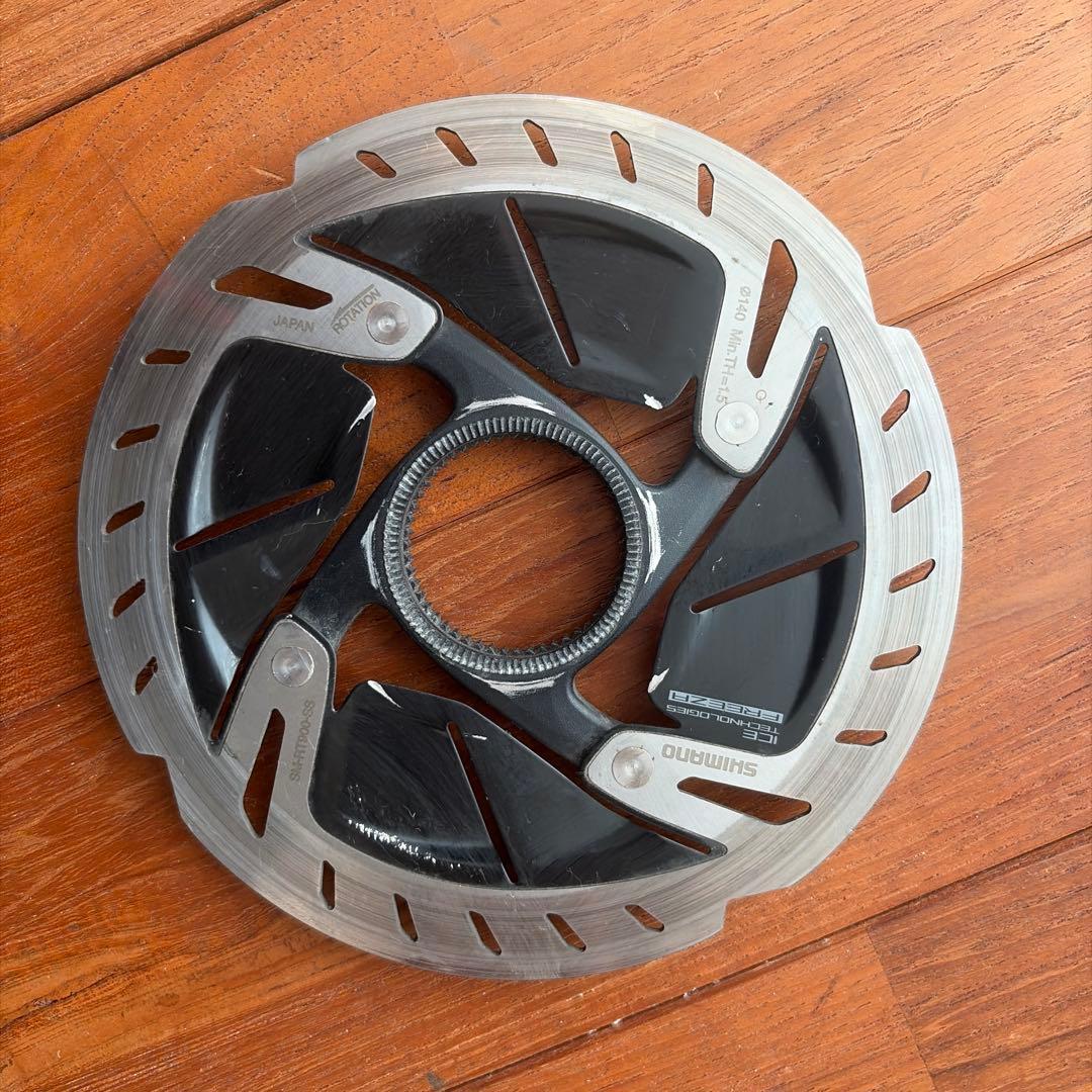 シマノ　ディスクブレーキ　140㎜ ローター　SM-RT900 2枚　中古　②
