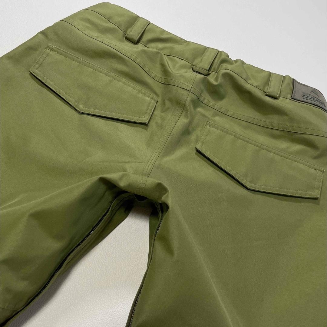 6771【美品】バートン　パンツ　ゴアテックス　メンズ　スノボウェア　カーキ