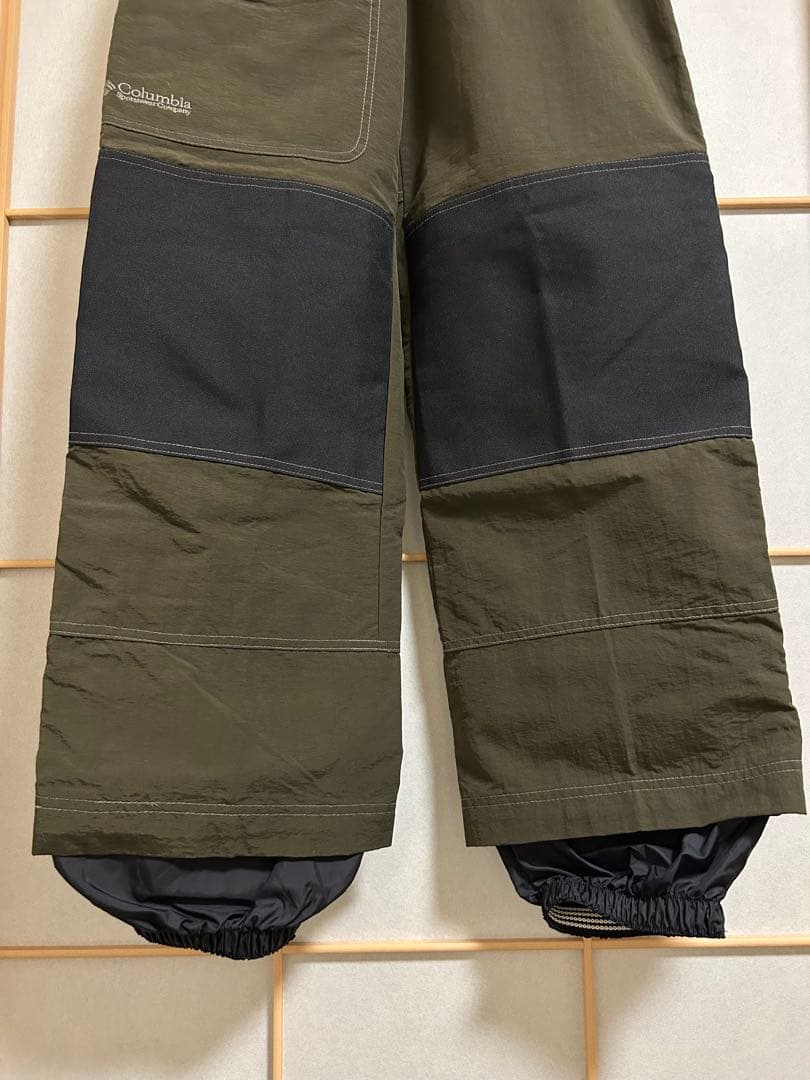 美品❗️Columbia コロンビア スキーパンツ カーキ S ナイロン
