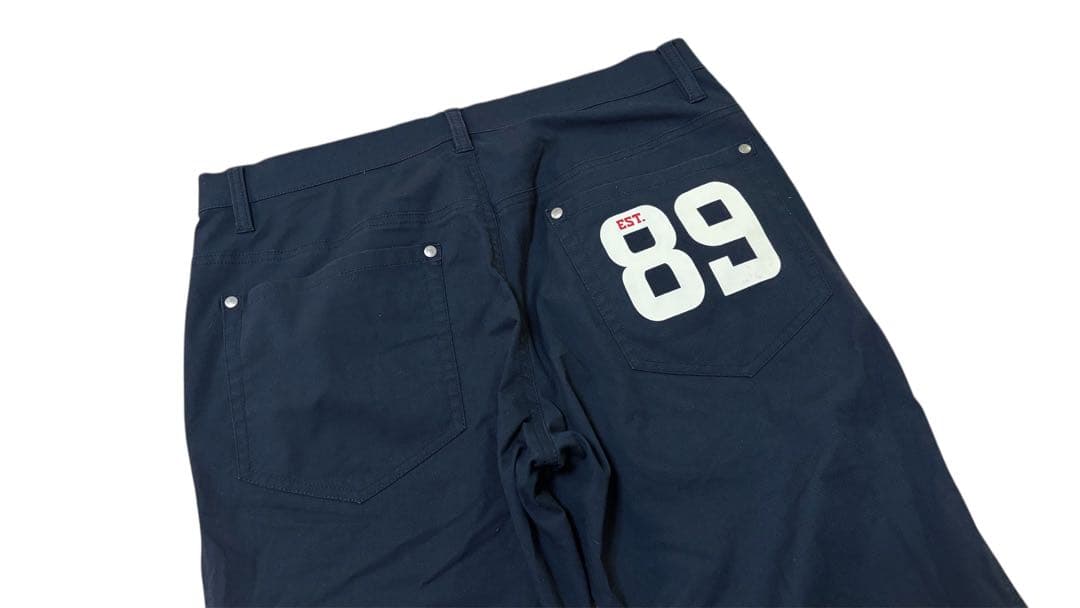 PG パーリーゲイツ　パンツ　メンズ5 Lサイズ　ネイビー　ゴルフパンツ
