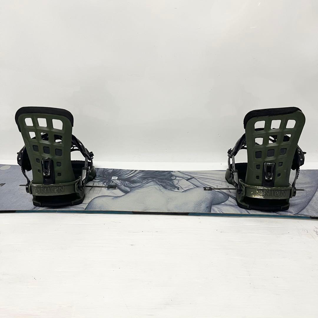 タイヤマン　BURTON CUSTOM スノボセット　UNION バートン