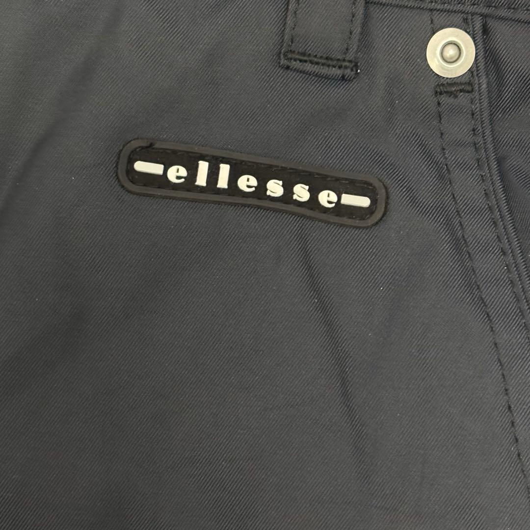 【希少タグ付き】ellesse スキーパンツ サスペンダー付き ゴールドウイン製