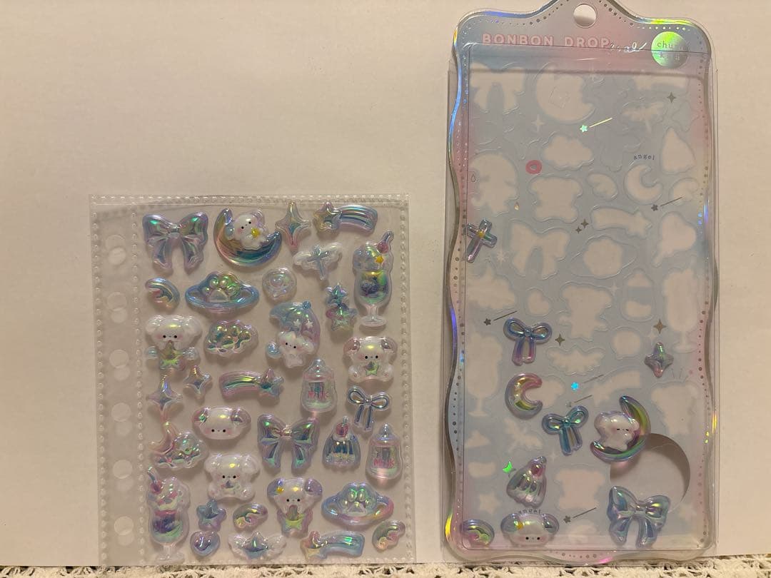 シール帳　完成品　エンジェルブルー