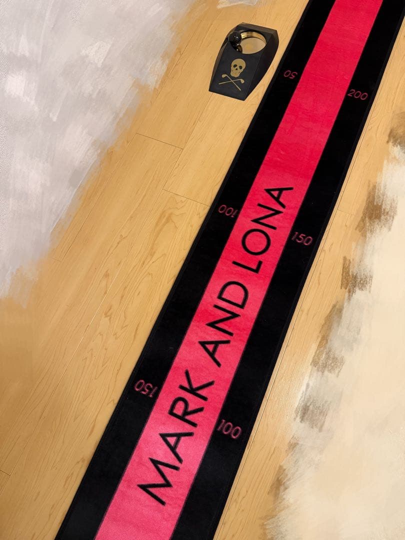 MARK&LONA パターマット ピンク