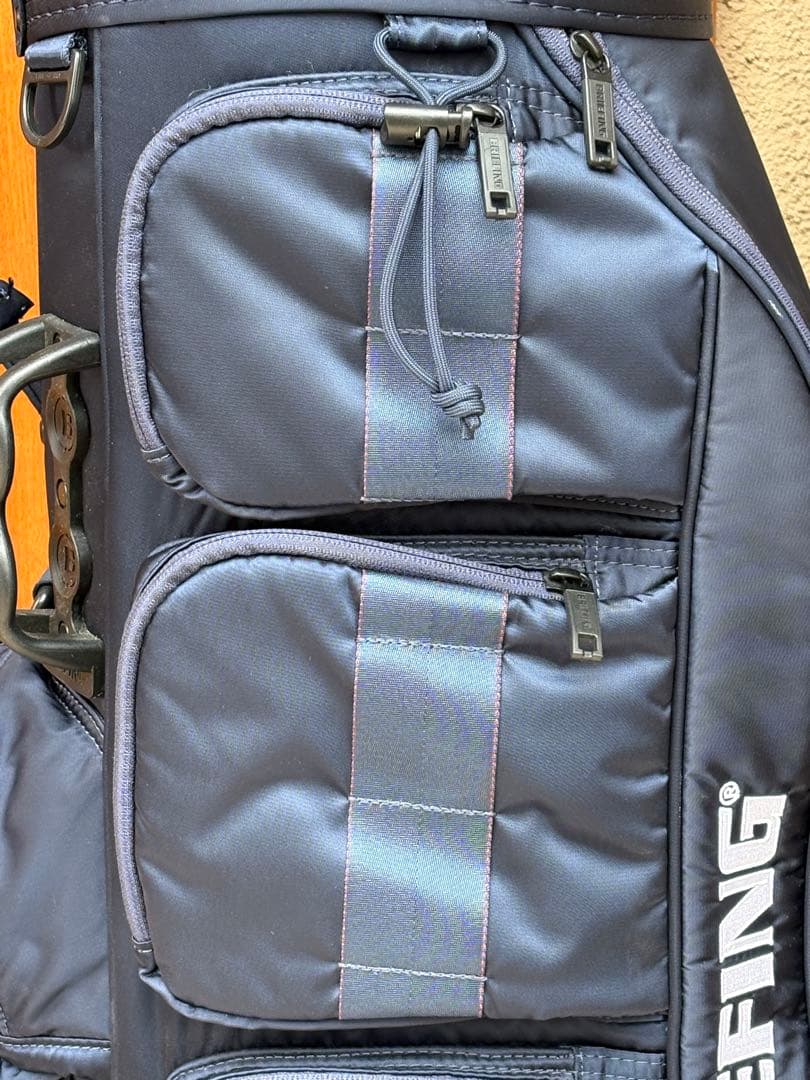 【美品】BRIEFING CR-6 ネイビー　キャディバッグ