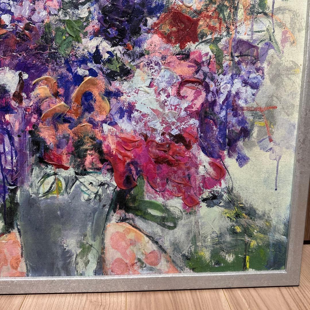 SANDY WELCH アートボード フローラ パープル